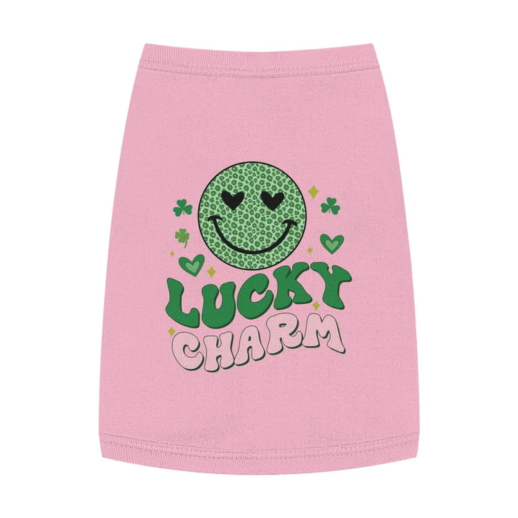 Lucky Charm Pet Tank Top, Dog Shirt, Cat Apparel, Cute Pet Clothing, St. Patrick&
