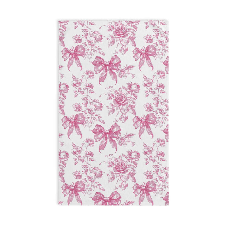 Vintage Floral Hand Towel - Romantic Kitchen Decor, Gift for Her, Bridal Shower, Home Essentials, Kitchen Towel