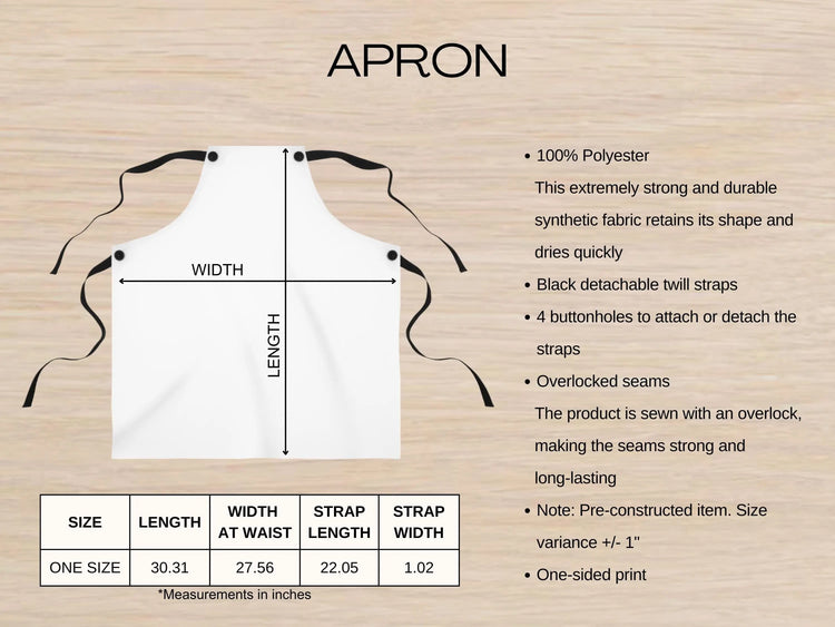 Colorful Floral Apron for Cooking and Baking, Perfect Gift for Foodie, Gardening, Housewarming, Mothers Day, Kitchen Decor