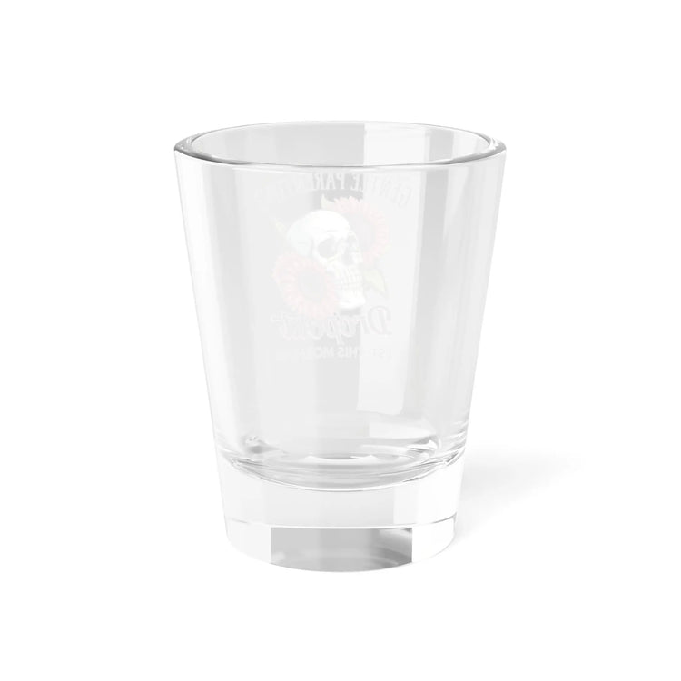 Gentle Parenting Dropout Shot Glass | Fun Gift for New Parents, Unique Barware, Home Decor, Party Favor, Baby Shower