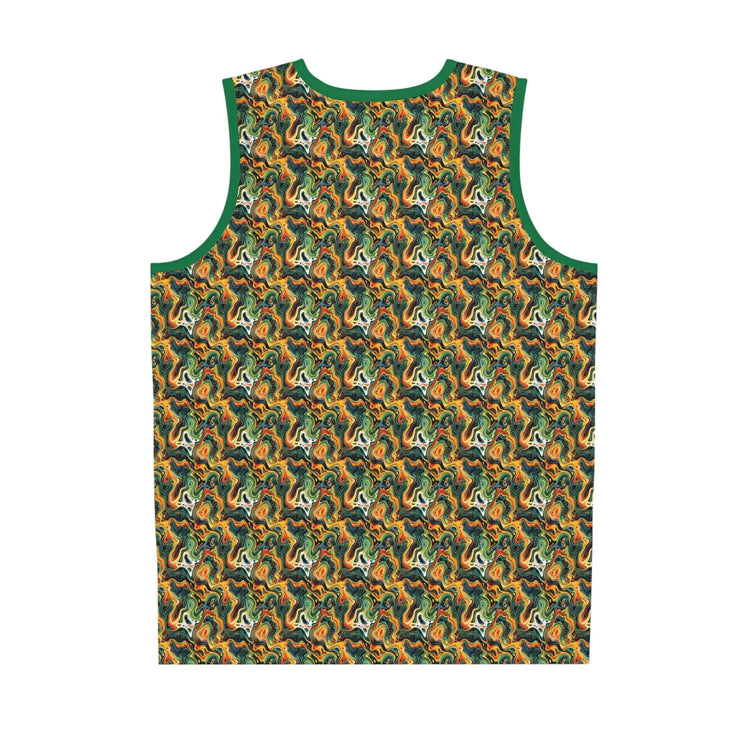 Vibrant Mesh Basketball Jersey, Sports Team Apparel, Summer Activities, Unique Gift for Athletes, Casual Style, Gym Wear