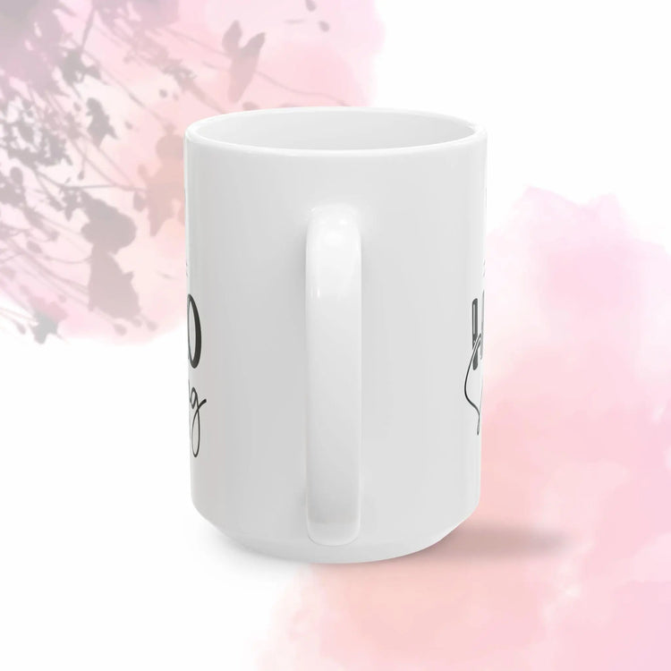 Cute Spring Bunny Ceramic Mug - Perfect Gift for Easter, Spring Decor, Coffee Lovers, Nature Enthusiasts, Dishwasher Safe