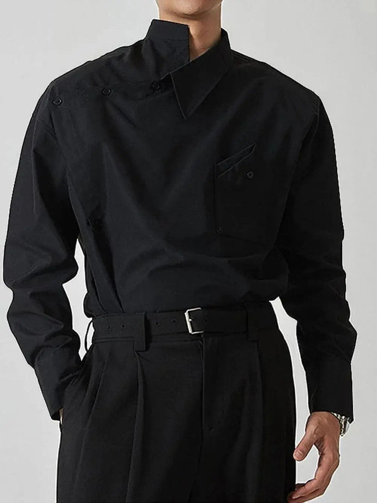 Mens Long Sleeve Collard Shirts