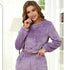 Womens Plush Fleece Pajama Set teemdrop