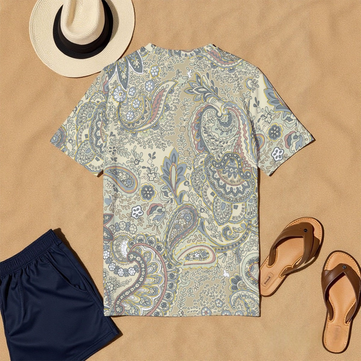 Paisley Print All-Over Print Men&