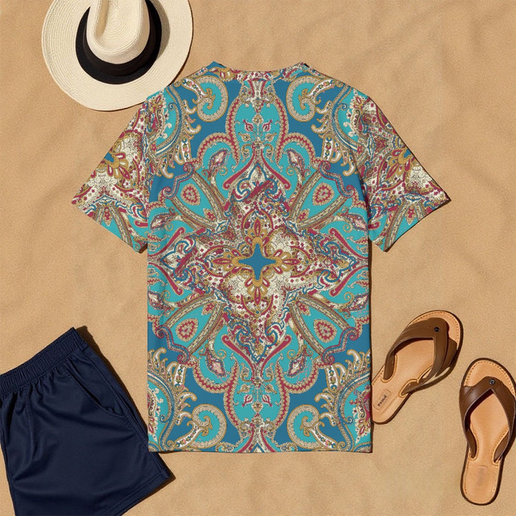 Vibrant Tone All-Over Print Men&