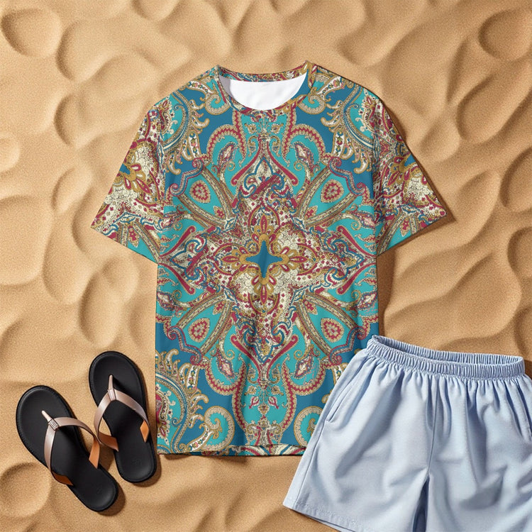 Vibrant Tone All-Over Print Men&