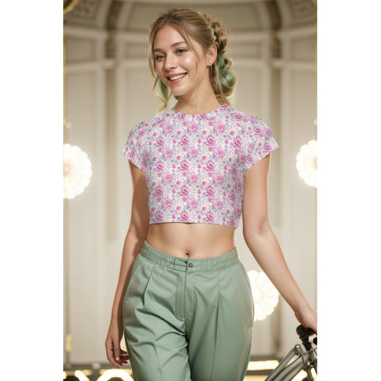 Floral All-Over Print Pattern Women&