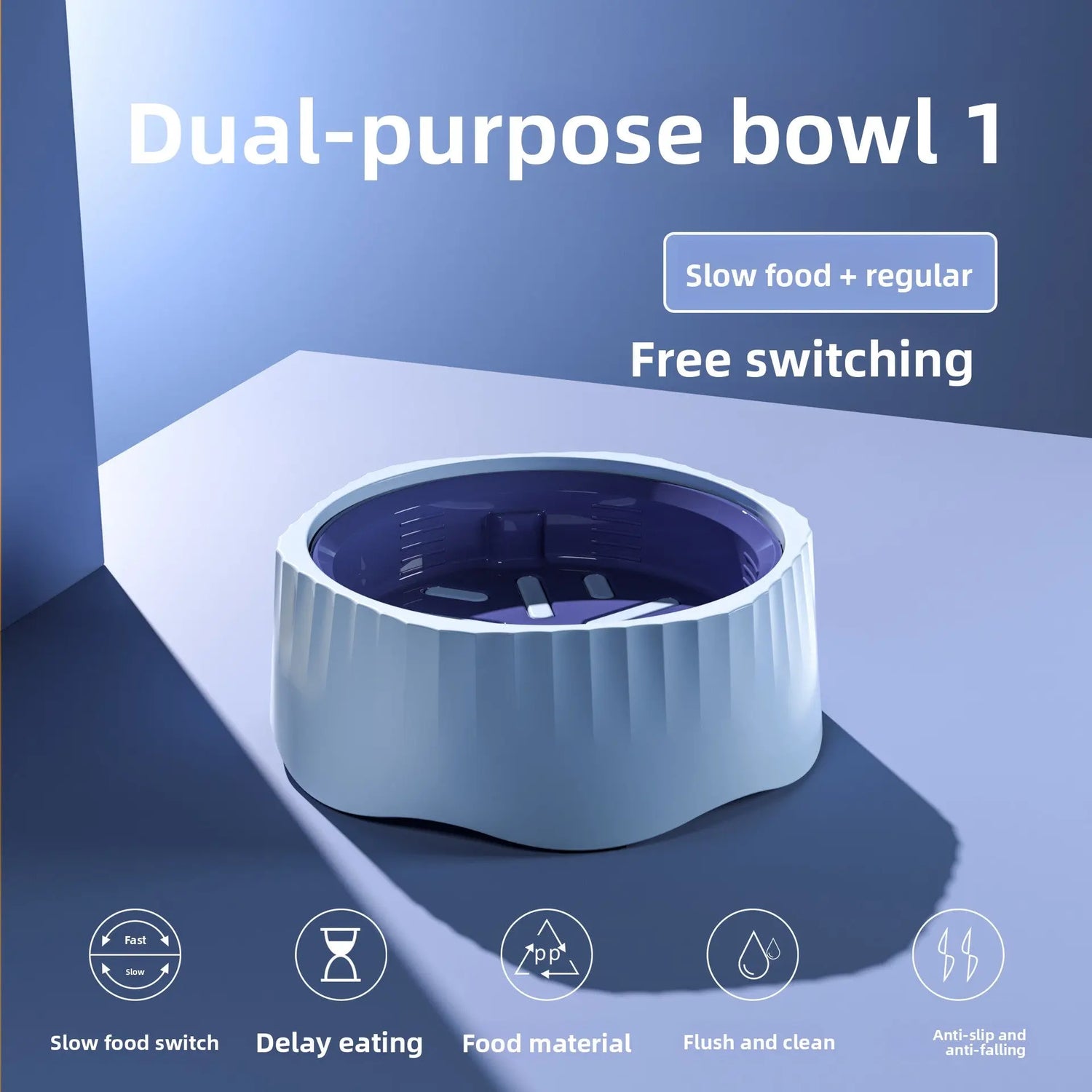Multi-Functional Pet Bowl - The Aurora Touch