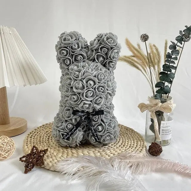 Rose Bear Gift Box Teem Drop