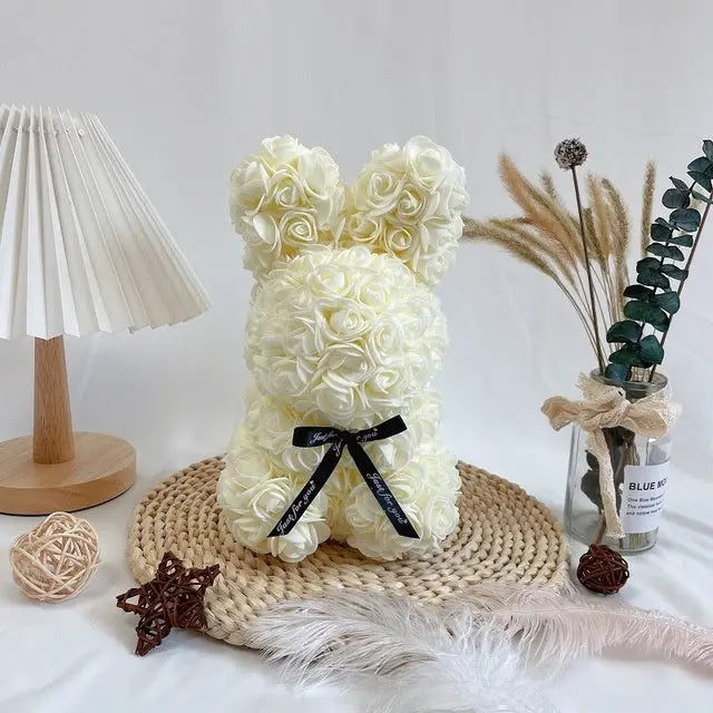 Rose Bear Gift Box Teem Drop