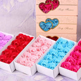 Double Heart Rose Soap Flower- Special Gift - The Aurora Touch