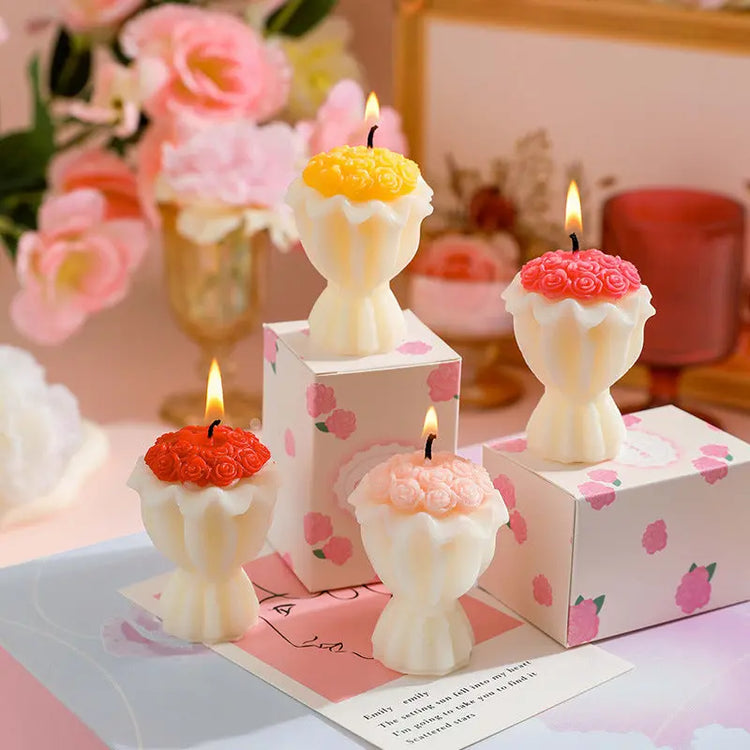 Scented Decorative Candles - The Aurora Touch