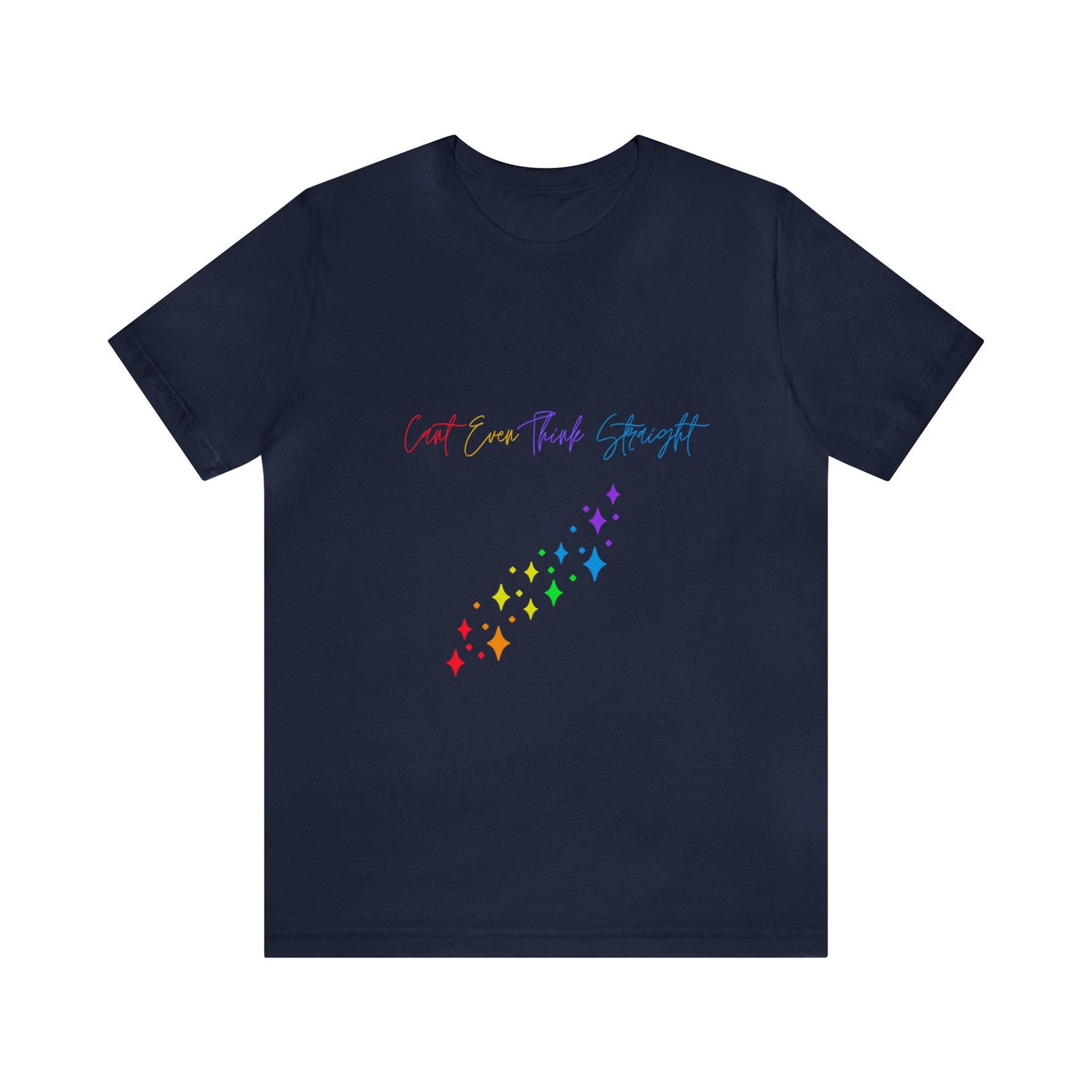 Pride T-shirt, Unisex rainbow color proud queer LGBTQ+ gay pride love life casual everyday festival clothing wear
