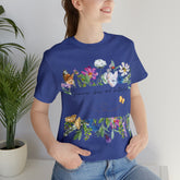 BUTTERFLY SHIRT Wildflower Shirt Nature Lover Shirt Heavyweight Shirt Trendy T-Shirt Personalized T-Shirt Boho Style T Shirt Cool T-Shirt