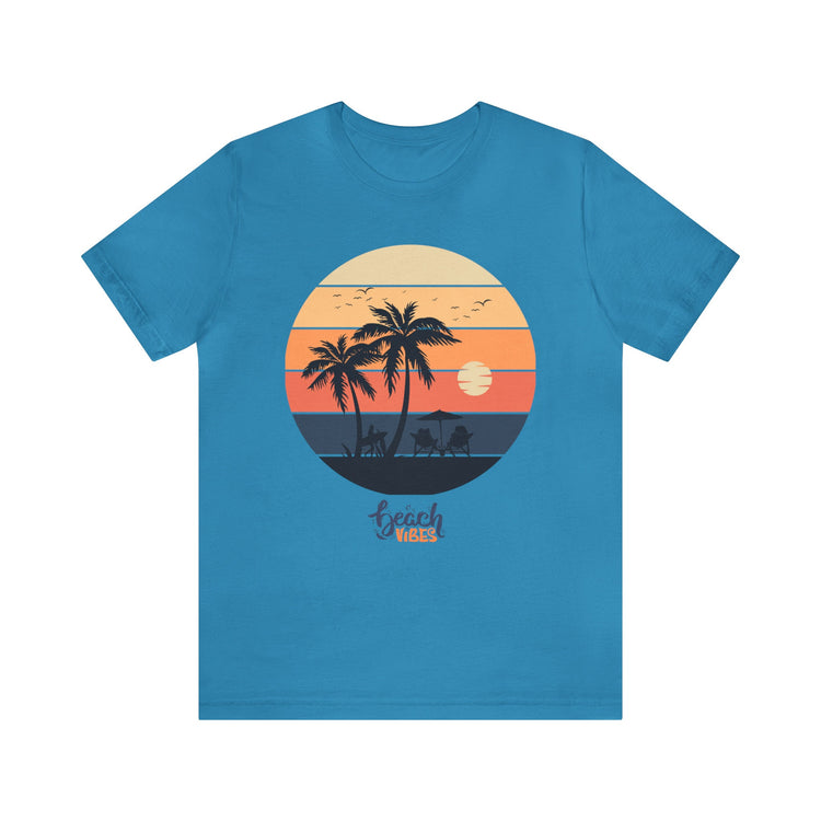 BEACH GRAPHIC TEE Summer Graphic Tees, Summer Vibes Shirt Heavyweight Shirt Cute Summer Shirts Personalized T-Shirt Best Selling Shirts