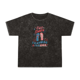 4th of July Mineral Wash T-Shirt, Men Mineral Wash Tshirt, Female Mineral wash tshirt, 4th of July Fun shirt, Independance Day Tshirt