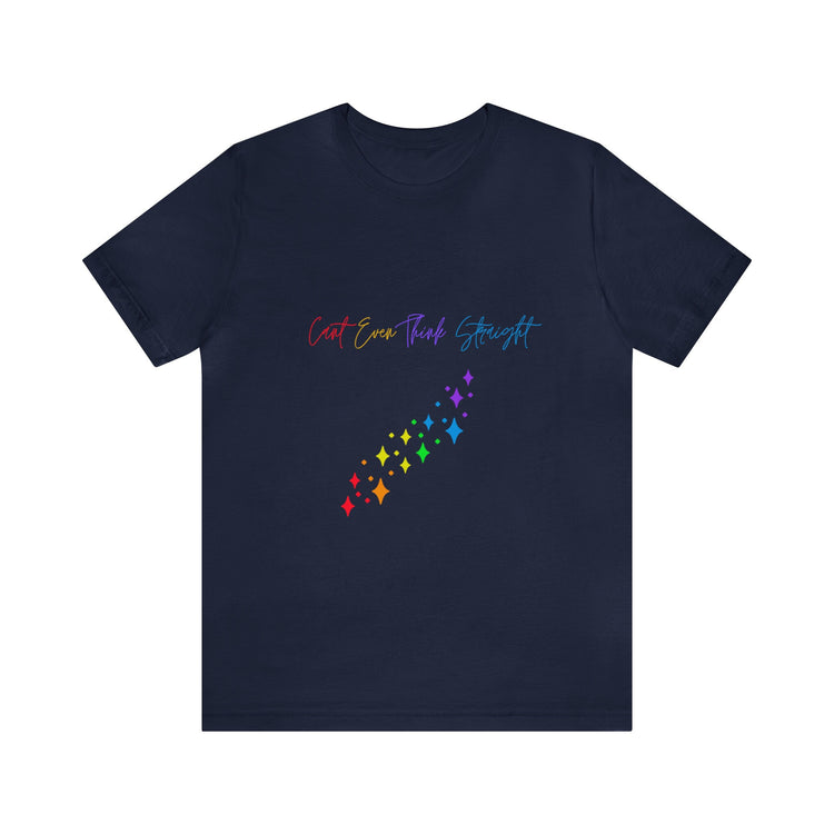 Pride T-shirt, Unisex rainbow color proud queer LGBTQ+ gay pride love life casual everyday festival clothing wear