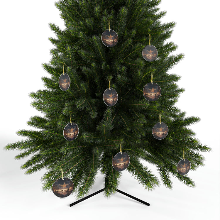 Customized Acrylic Pine Tree Ornament | Holiday Decor | Small Gift for Christmas | Unique Gift Exchange Idea