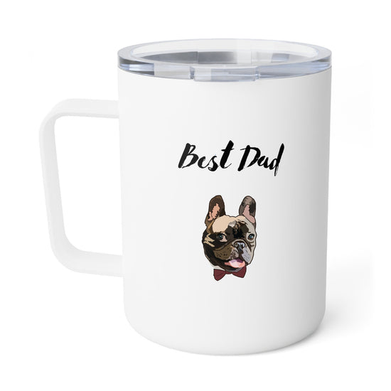 Best Dad Insulated Coffee Mug, 10oz, dad coffe mug, Fathers Day gift, Dad Birthday, Friendship gift, Everyday mug, Tea Mug