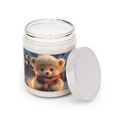 Scented Candles, 9oz, Holiday Bear, Vanilla Bean scented candle, Best Gift, Holiday Gift, Gift for Her, Made in USA