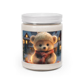 Scented Candles, 9oz, Holiday Bear, Vanilla Bean scented candle, Best Gift, Holiday Gift, Gift for Her, Made in USA