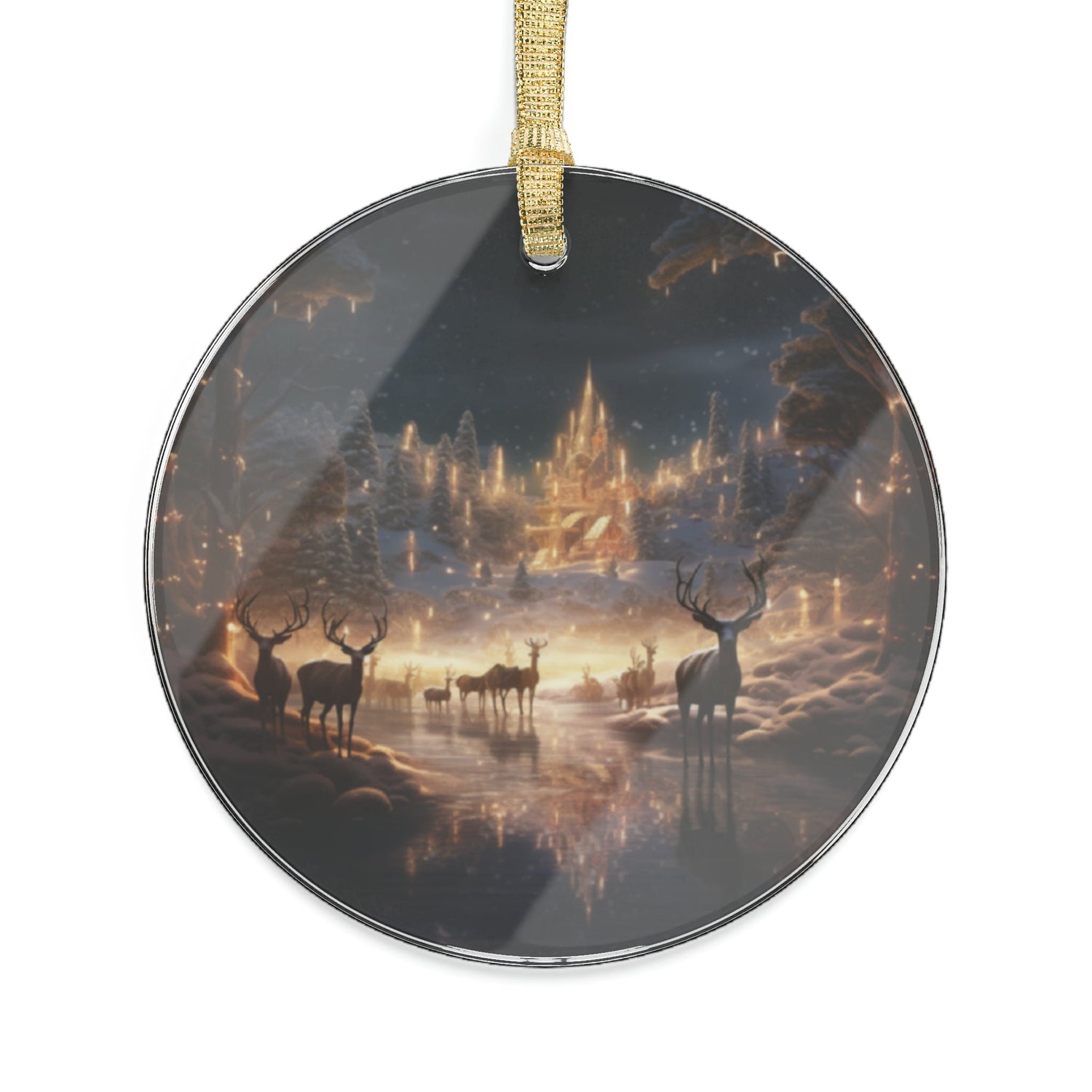 Customized Acrylic Pine Tree Ornament | Holiday Decor | Small Gift for Christmas | Unique Gift Exchange Idea