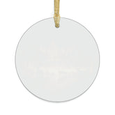 Customized Acrylic Pine Tree Ornament | Holiday Decor | Small Gift for Christmas | Unique Gift Exchange Idea