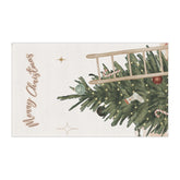 Kitchen Towel, Merry Christmas Towel, Minimalist Towel, Minimalist Kitchen, small Holiday gift, Designer gift, Holiday Towel