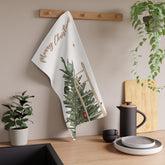 Kitchen Towel, Merry Christmas Towel, Minimalist Towel, Minimalist Kitchen, small Holiday gift, Designer gift, Holiday Towel