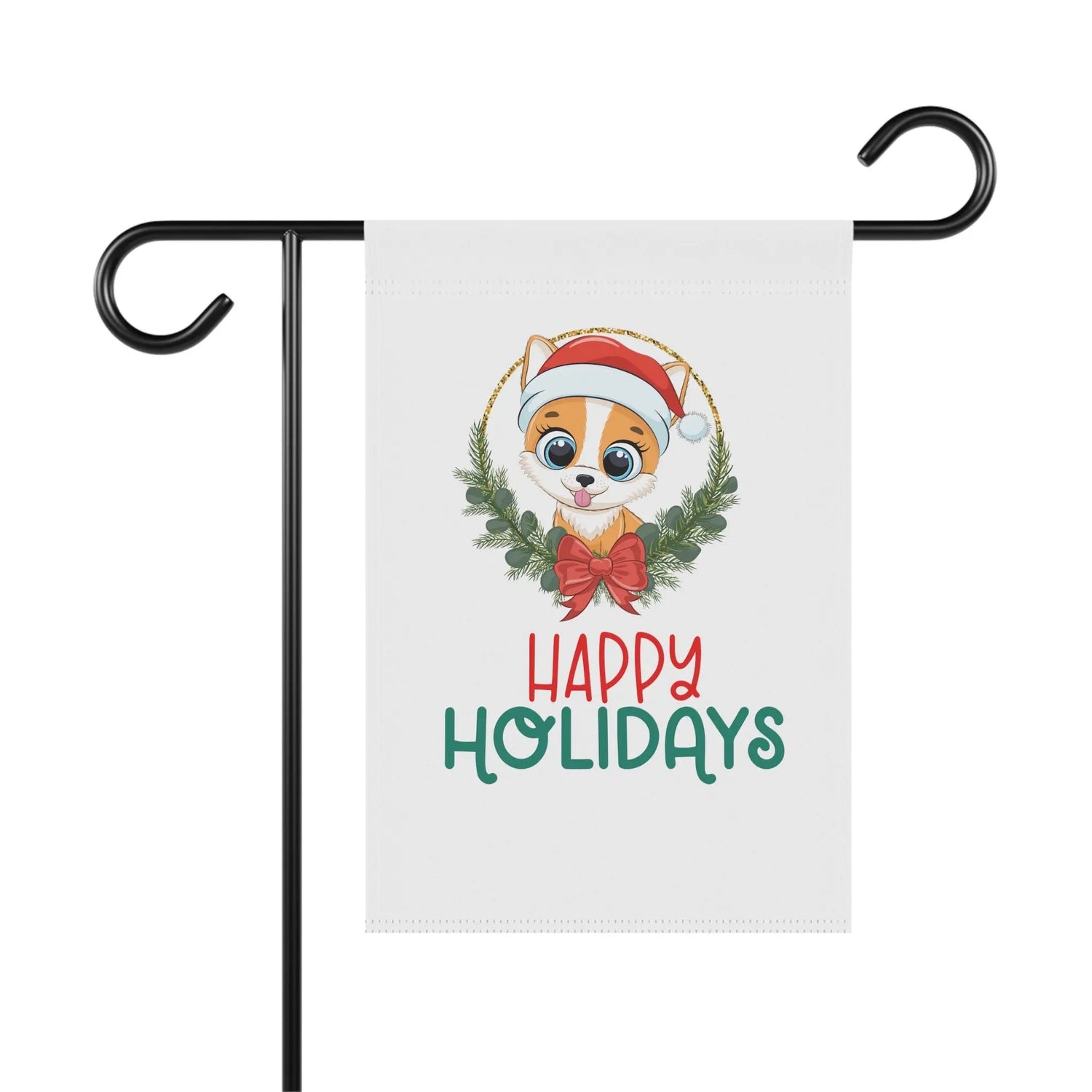 Garden & House Banner, Happy Holidays Sign, Holiday Outdoor Decor, Cute Xmas decorations, Home Decor, Holiday Outdoors The Aurora Touch