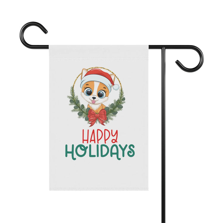 Garden & House Banner, Happy Holidays Sign, Holiday Outdoor Decor, Cute Xmas decorations, Home Decor, Holiday Outdoors The Aurora Touch