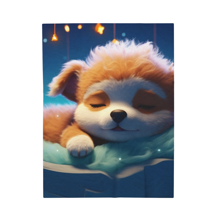 Velveteen Plush Blanket, young child cute soft cozy toddler bedroom decor comforter bedspread b lankie