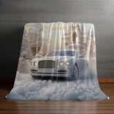 Velveteen Plush Blanket, Pink Luxury Blanket, Cozy Blanket, Bed Comforter, Holiday Blanket, Designer Blanket, Fancy Couch Throw