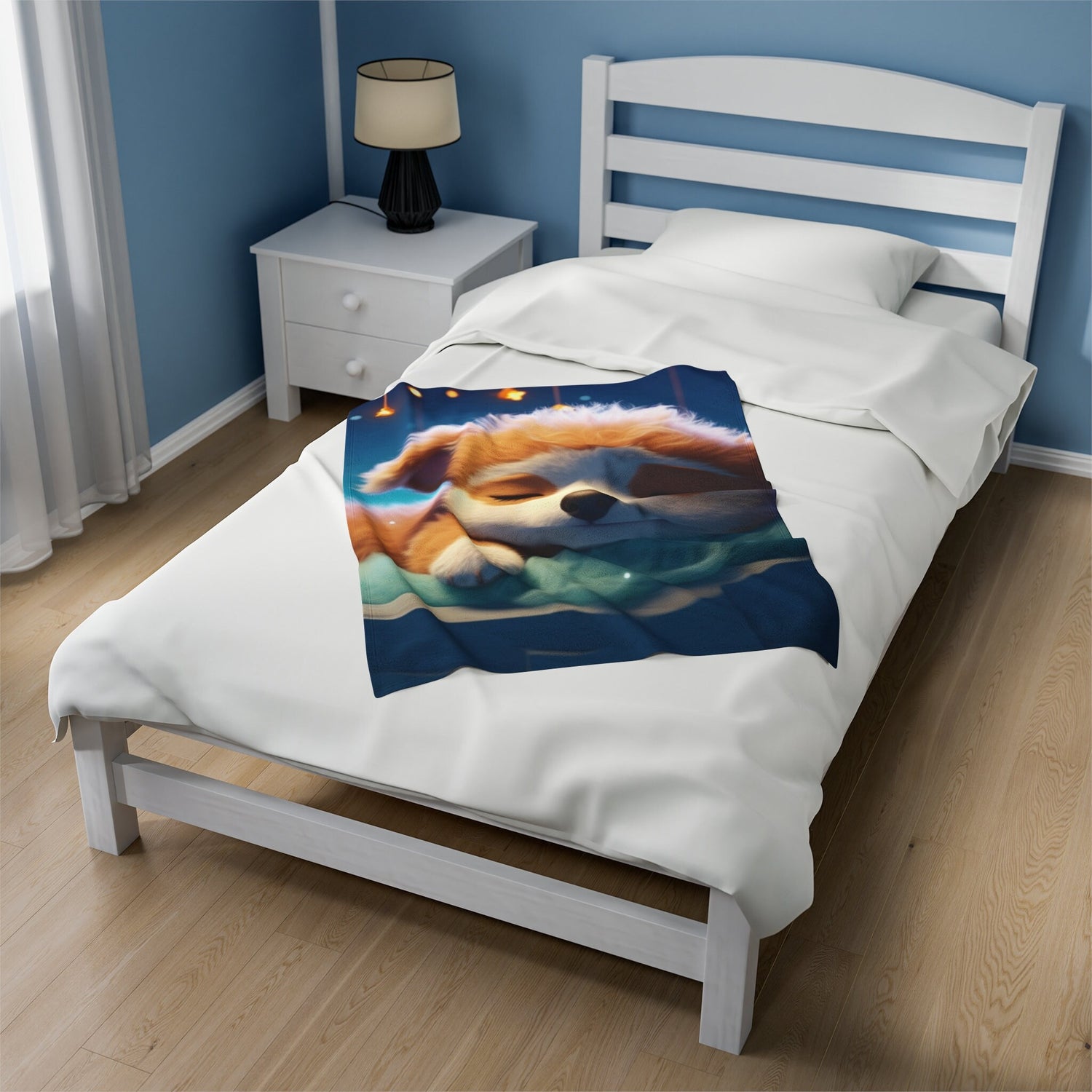 Velveteen Plush Blanket, young child cute soft cozy toddler bedroom decor comforter bedspread b lankie