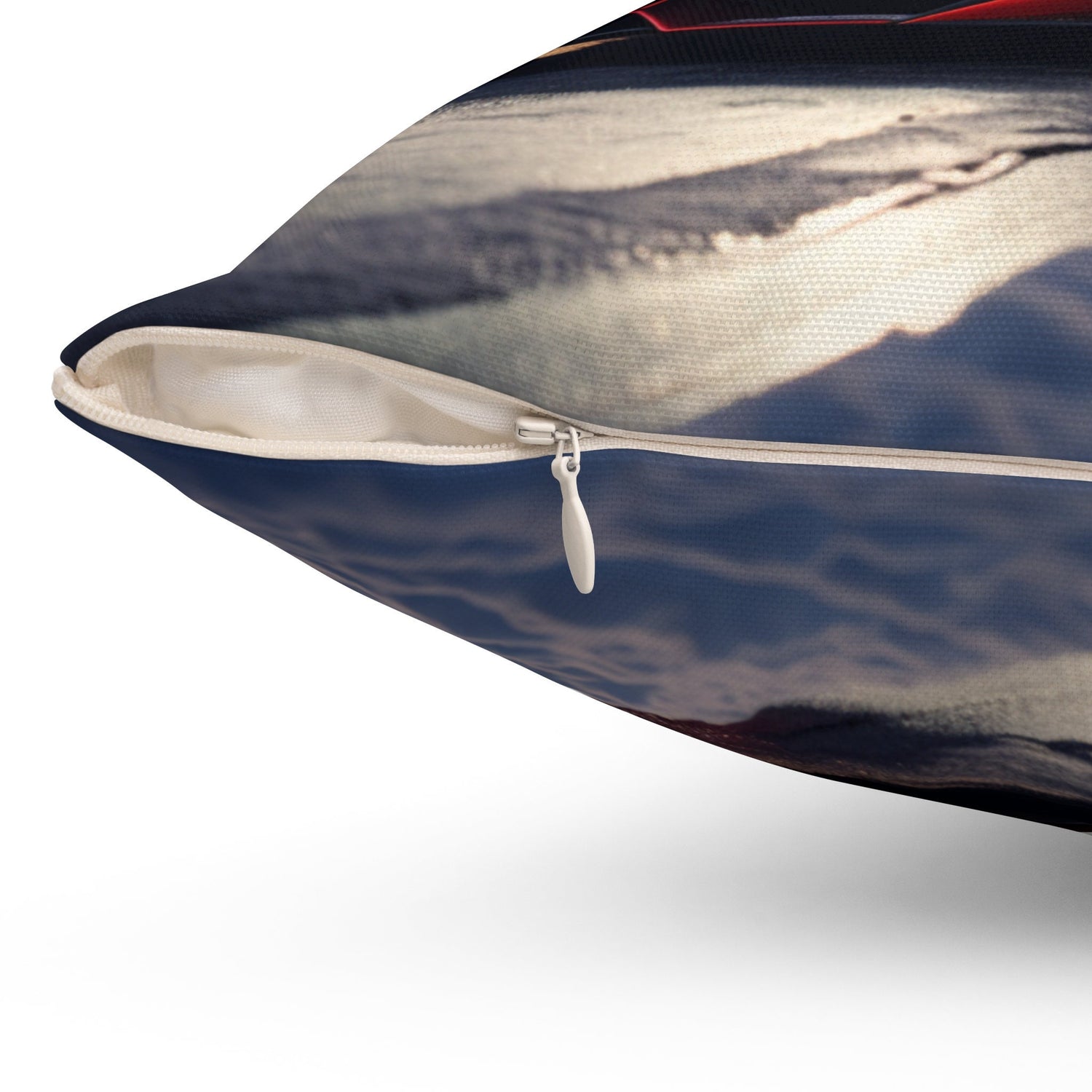 Spun Polyester Square Pillow, lamborghini print design, Gift for Teen Boy, Luxury Bed Pillow, Exotic Car Art, Designer Bed Pillow, Xmas gift