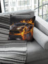 Spun Polyester Square Pillow, Hot Car Design, Sport Car Novelty item, Great gift for Teen Boy, Designer Pillow, Holiday gift, Modern gift