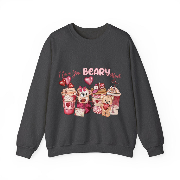 Unisex Heavy Blend™ Crewneck Sweatshirt, Valentine special sweatheart soft cozy casual jean everyday adorable comfy sweater gift