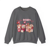 Unisex Heavy Blend™ Crewneck Sweatshirt, Valentine special sweatheart soft cozy casual jean everyday adorable comfy sweater gift
