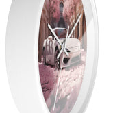 Wall Clock, White Lamborghini Design, Exotic Car Portrait, Perfect Valentines gift, Significant other gift, Sweet 16 Bday gift, Office Clock