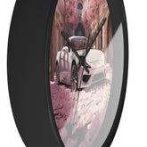 Wall Clock, White Lamborghini Design, Exotic Car Portrait, Perfect Valentines gift, Significant other gift, Sweet 16 Bday gift, Office Clock