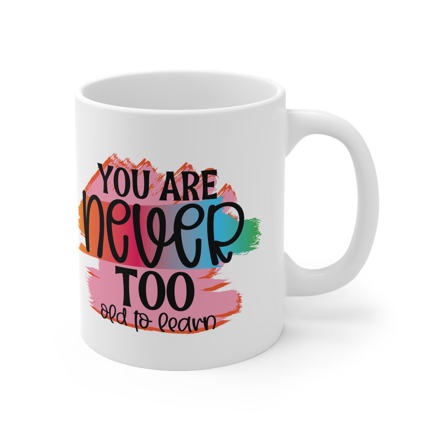 Ceramic Mug 11oz, Postive Sublimation Mug, Great Student Gift, Encouraging Coffee Mug, Love & Friendship Mug, Healthy Mind items