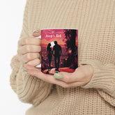 Ceramic Mug 11oz, (A) Personalized Valentines Couple Mug, Sweetheart Couples gift, Special Intimate gift, great Valentines Day gift