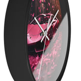 Wall Clock, Hot Pink Lamborghini modern stylish wall art room decor great gift for car lover