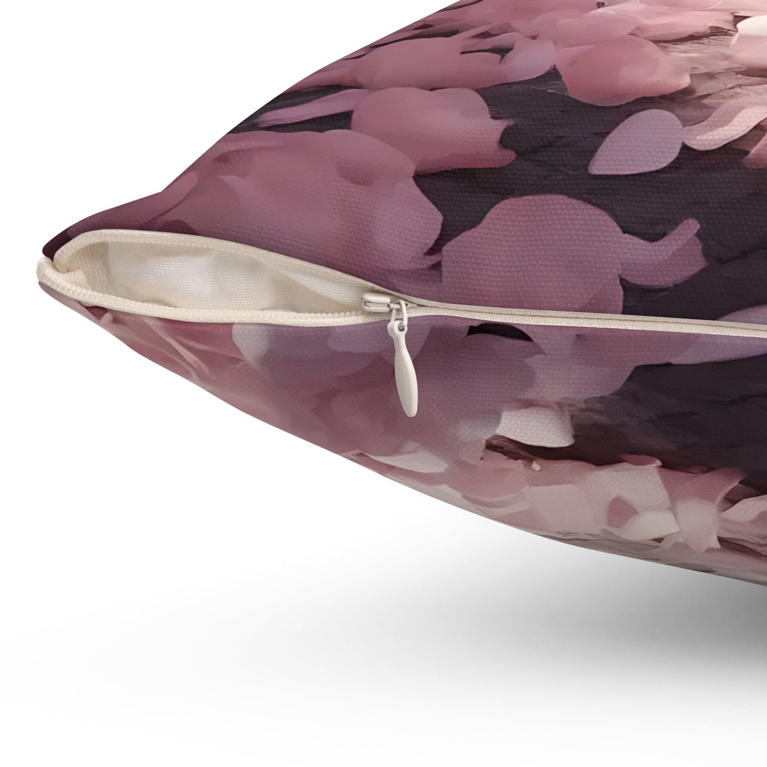 Spun Polyester Square Pillow, white exotic Lamborghini chic modern artwork stylish couch bed dorm room cushion entryway throw pillow display