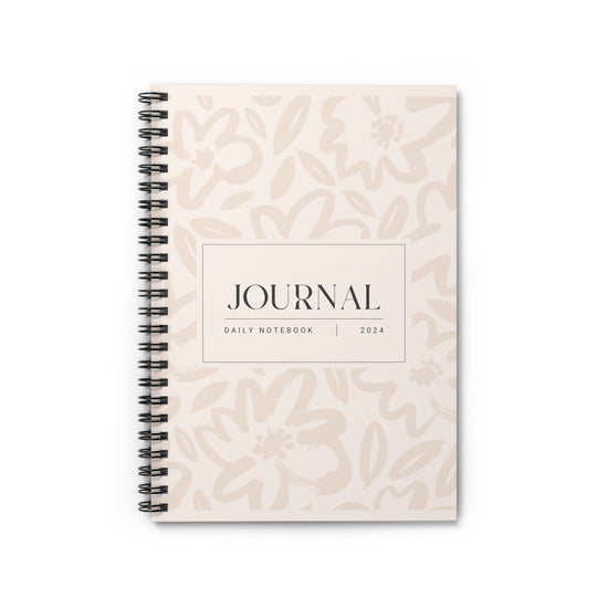 Spiral Notebook - Ruled Line, Personal Daily Writing Journal, Poem Notebook,  Daily Diary , Daily notebook, Recipe Pad, Pretty Notepad