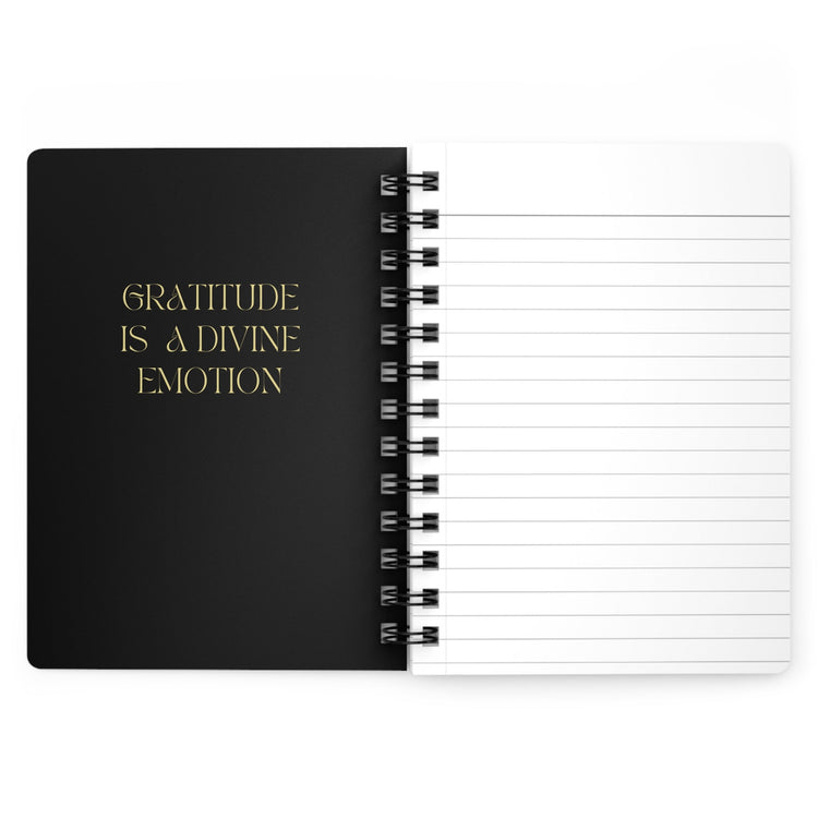 Spiral Bound Journal, Daily Gratitude Journal, Personal writing Diary, Daily Affirmation Journal, Daily Task Notebook, Special Item Gift