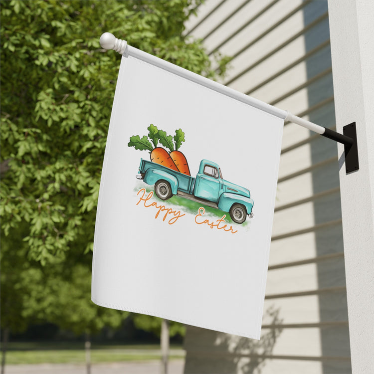 Garden & House Banner, Easter Garden Banner, Holiday Lawn Display, Festive Outdoor Ornament, Happy Easter decoration
