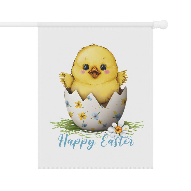 Garden & House Banner, Happy Easter Flag, Outdoor Home Decor, Festive Garden Ornament, Springtime decorations, Easter Banner