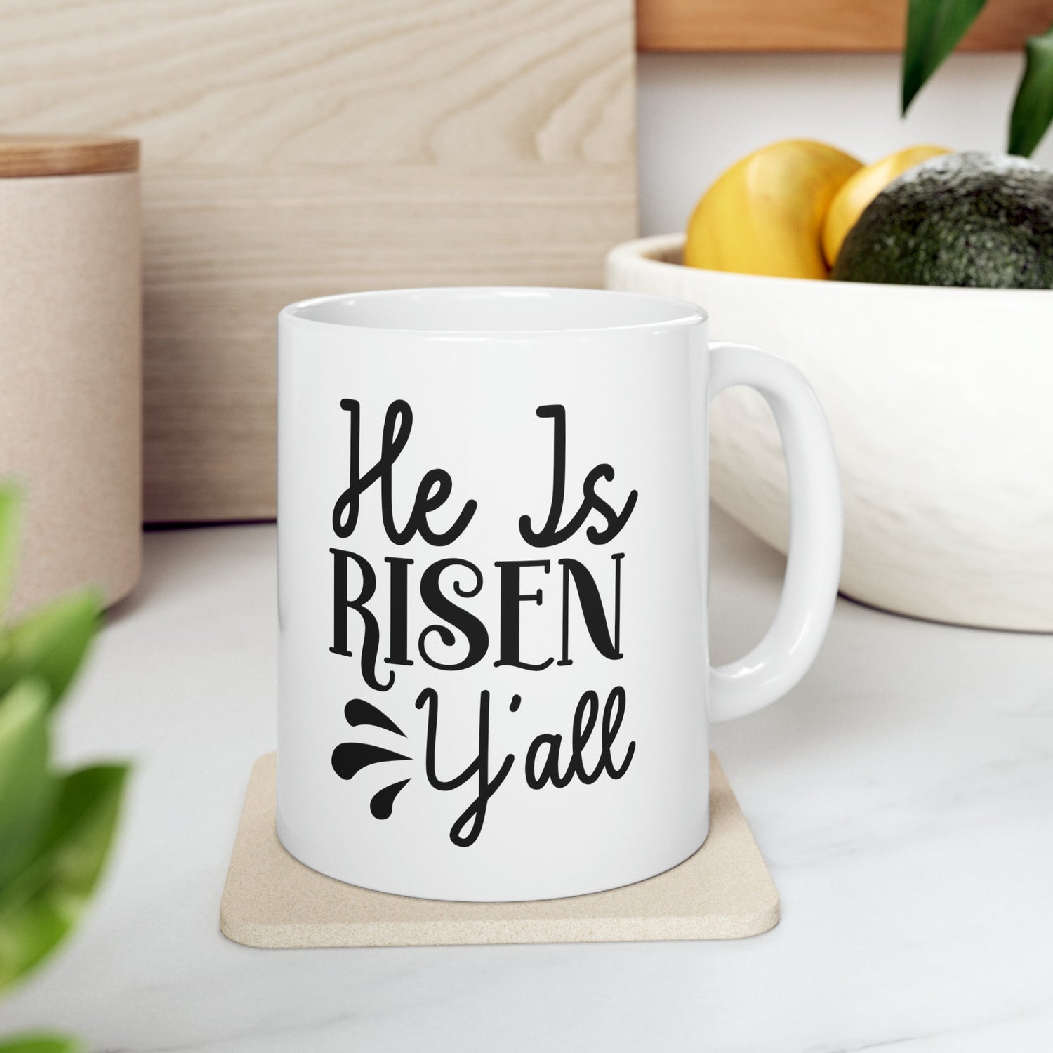 Ceramic Mug, 11oz, Easter Sunday Coffee Mug, Christian Theme Mug, Sunday School Teacher Mug, Christian Pastor gift